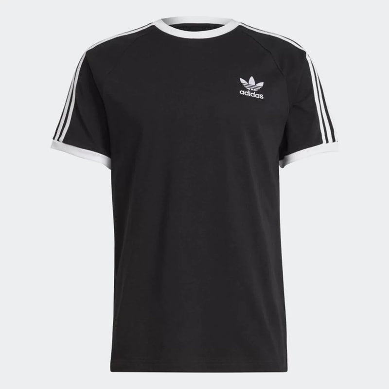 Camiseta Adidas 3 Stripes - Preto