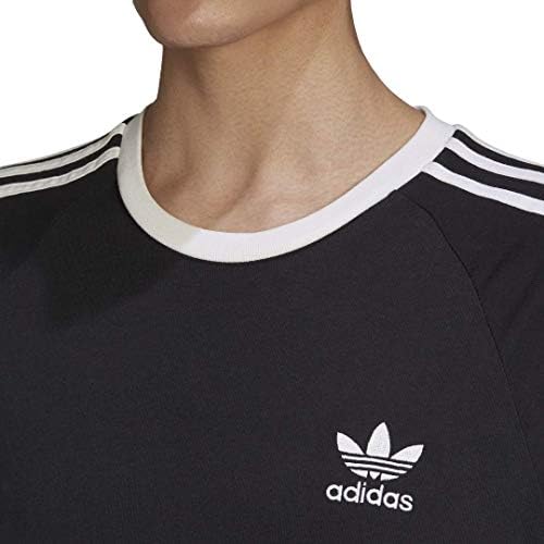 Camiseta Adidas 3 Stripes - Preto