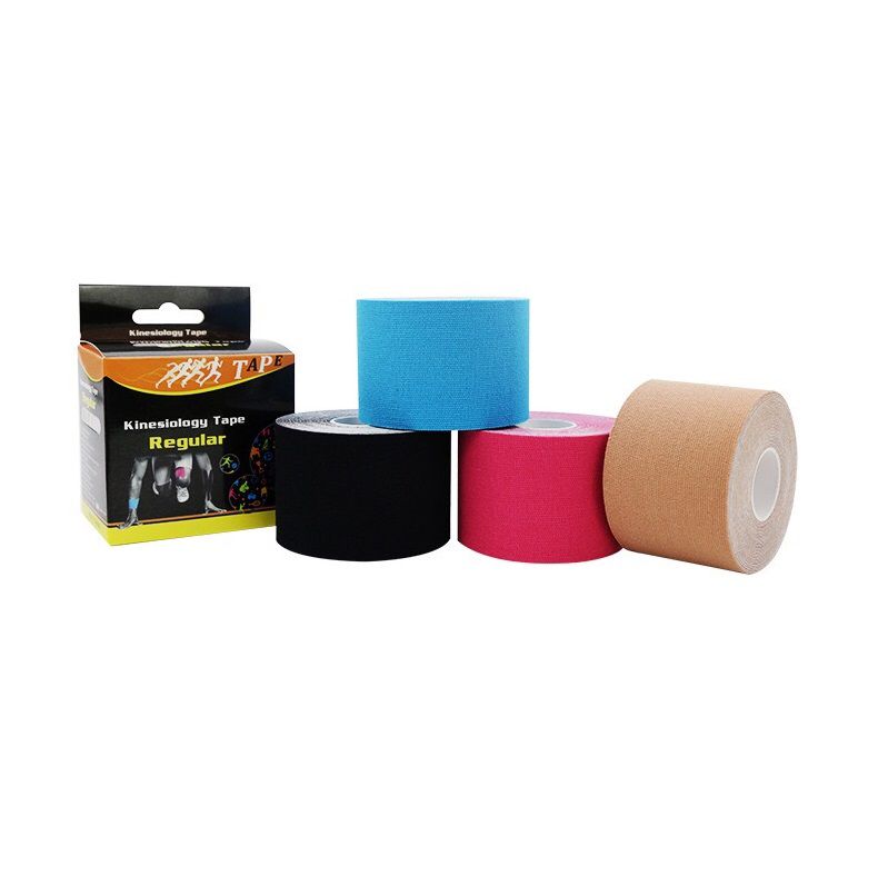 Kit com 4 Fita Kinésio Tape Bandagem - Adesivo Muscular