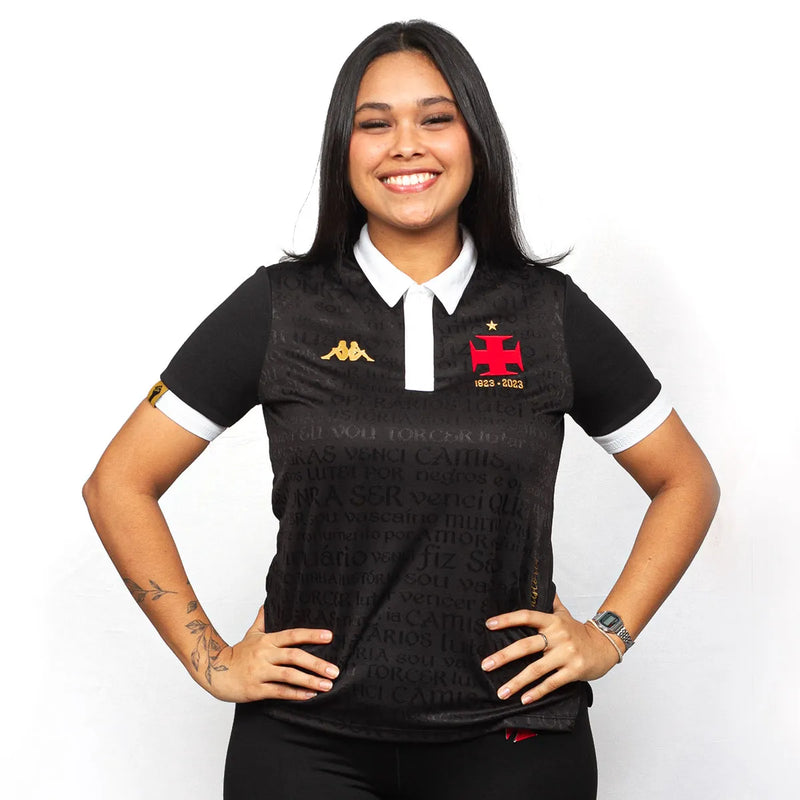 Camisa Feminina Vasco da Gama 2023/24 - Outubro Rosa