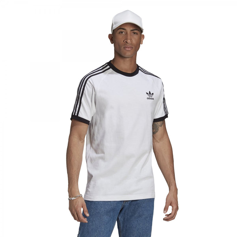 Camiseta Adidas 3 Stripes - Branca