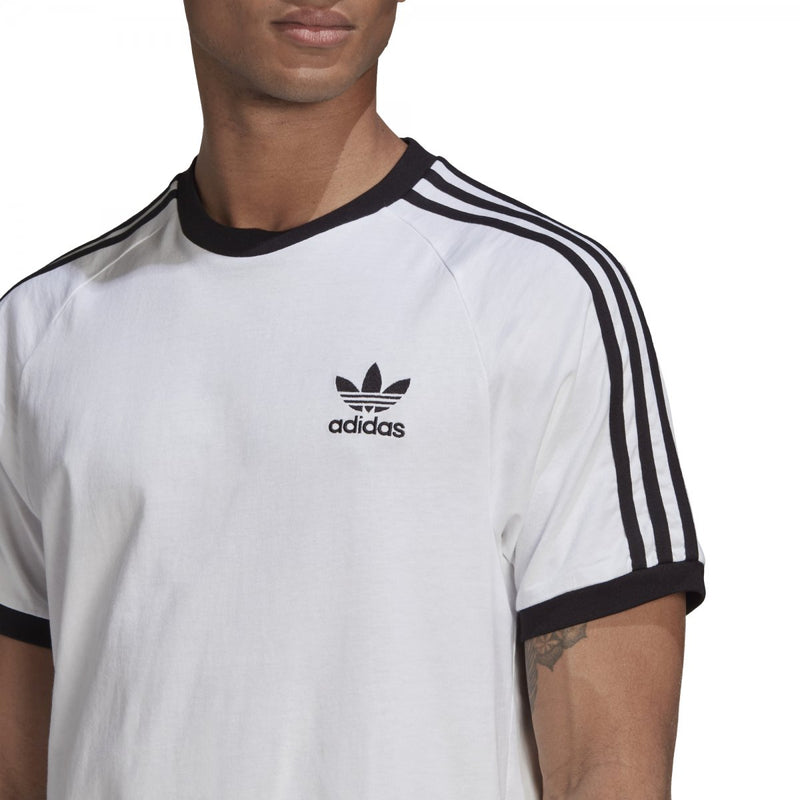 Camiseta Adidas 3 Stripes - Branca