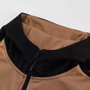 Conjunto de Treino Nike - Marrom e Preta - Jaqueta e Calça