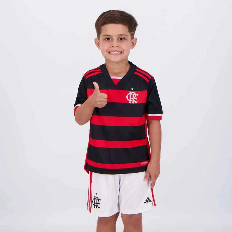 Conjunto Infantil Flamengo 2024/25 - Home