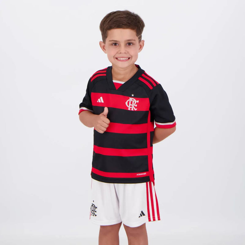 Conjunto Infantil Flamengo 2024/25 - Home