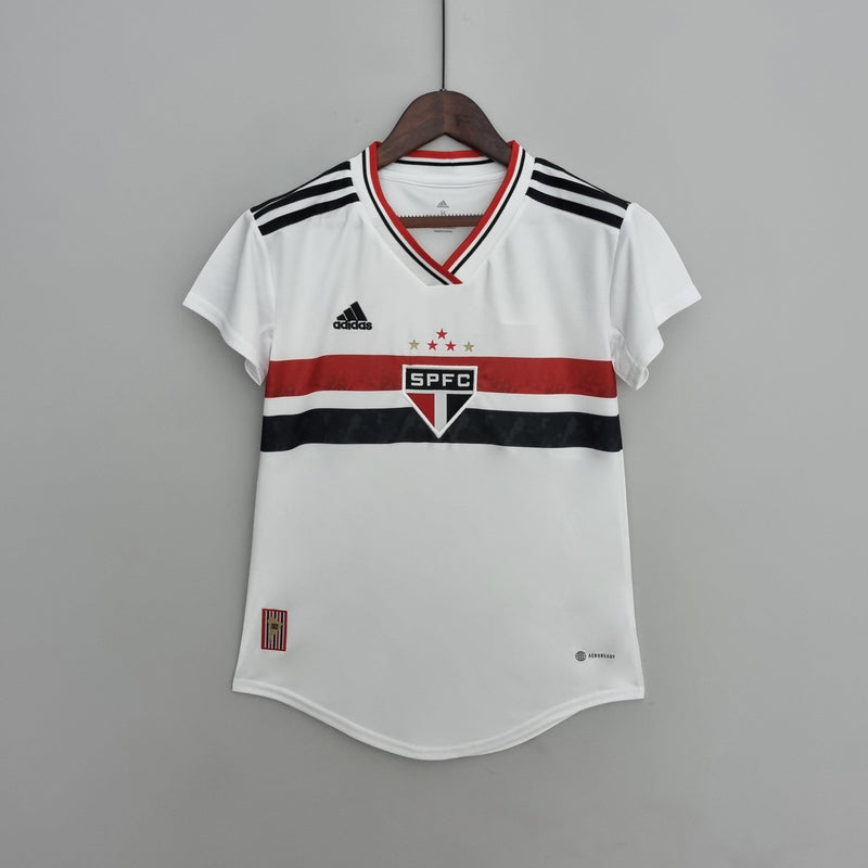 Camisa Feminina São Paulo FC 2022/23 Home - ResPeita Sports