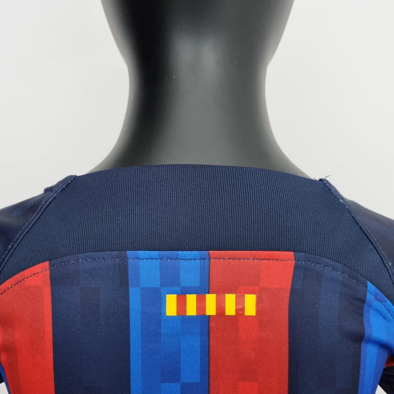 Conjunto Infantil Barcelona 2022/23 - Home - ResPeita Sports 