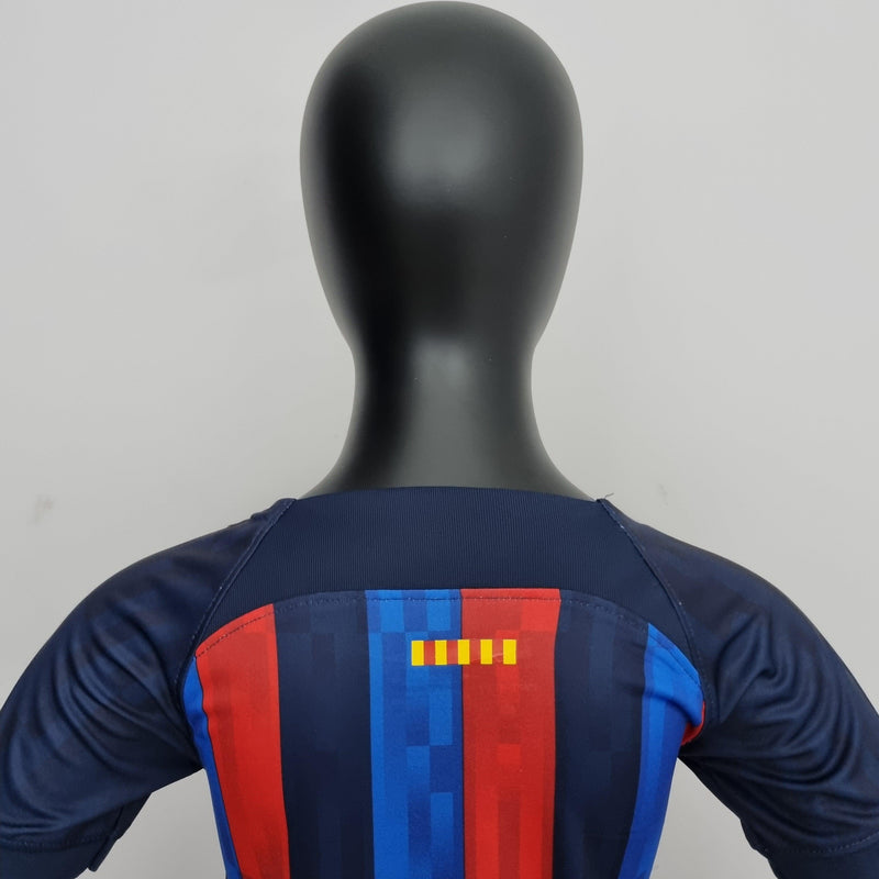 Conjunto Infantil Barcelona 2022/23 - Home - ResPeita Sports 