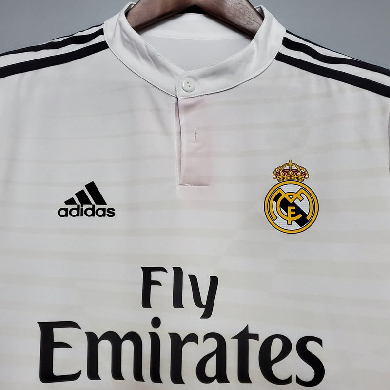 Camisa Retrô Real Madrid 2014/15 Home - ResPeita Sports