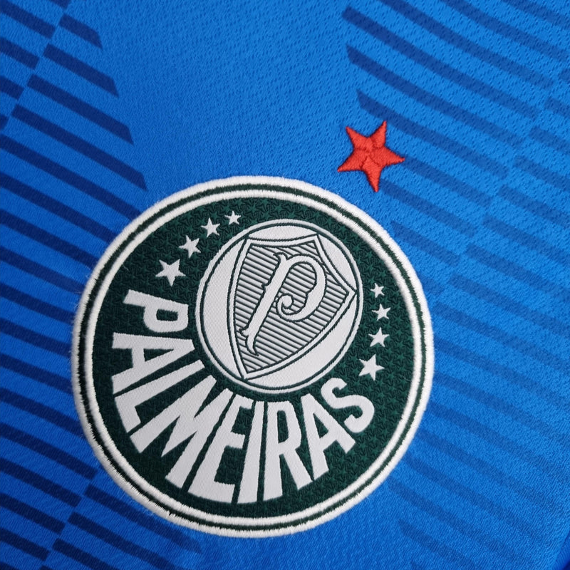 Camisa SE Palmeiras 2022/23 Goleiro Azul - ResPeita Sports