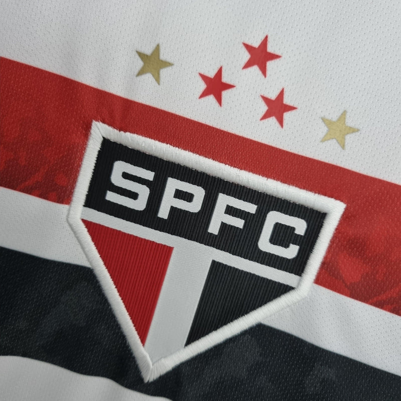 Camisa Feminina São Paulo FC 2022/23 Home - ResPeita Sports