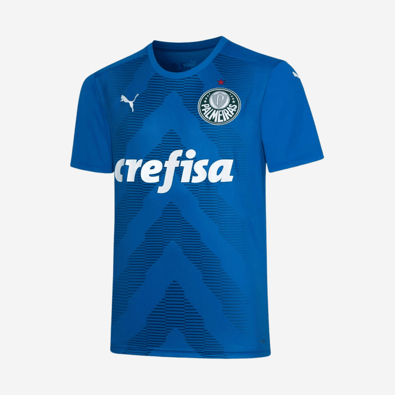 Camisa SE Palmeiras 2022/23 Goleiro Azul - ResPeita Sports 