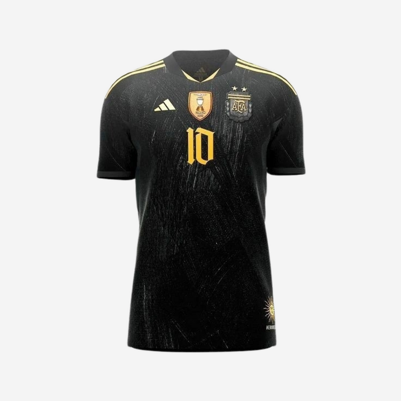 Camisa Seleção Argentina 2020/22 Edição Comemorativa Black/Gold