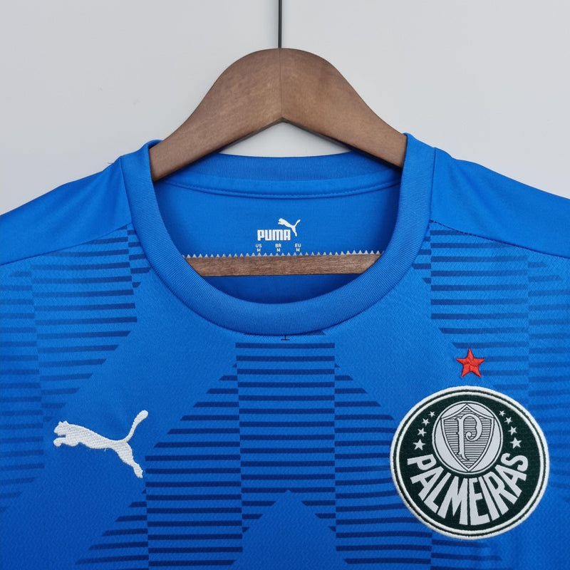 Camisa SE Palmeiras 2022/23 Goleiro Azul - ResPeita Sports