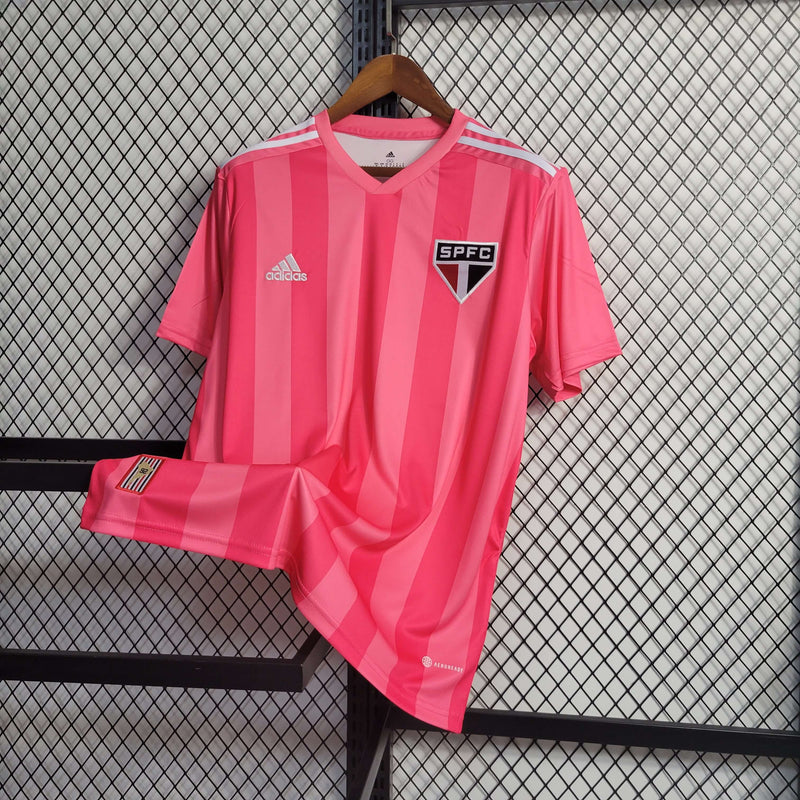 Camisa São Paulo 2022/23 Edição Especial Rosa